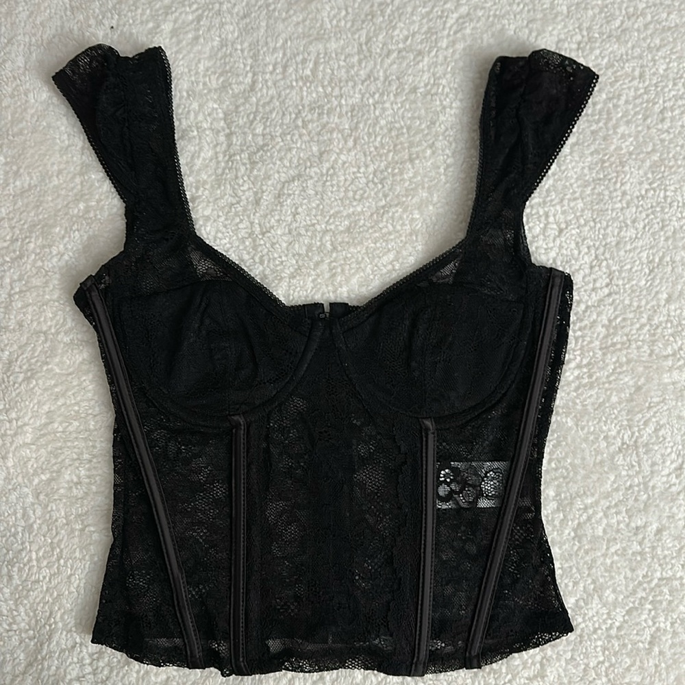 Edikted Lace Corset Top